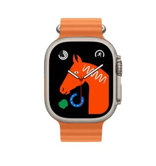 Smartwatch Ultra Pro Naranja + 1 correa gratis