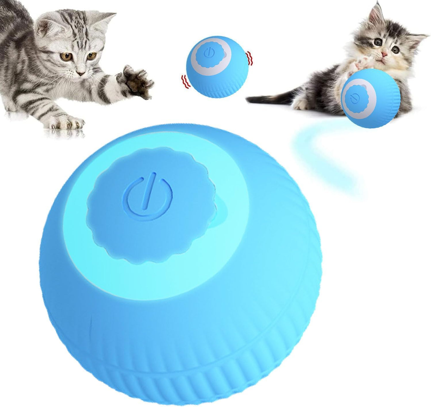 Bola de juguete interactivo para gatos